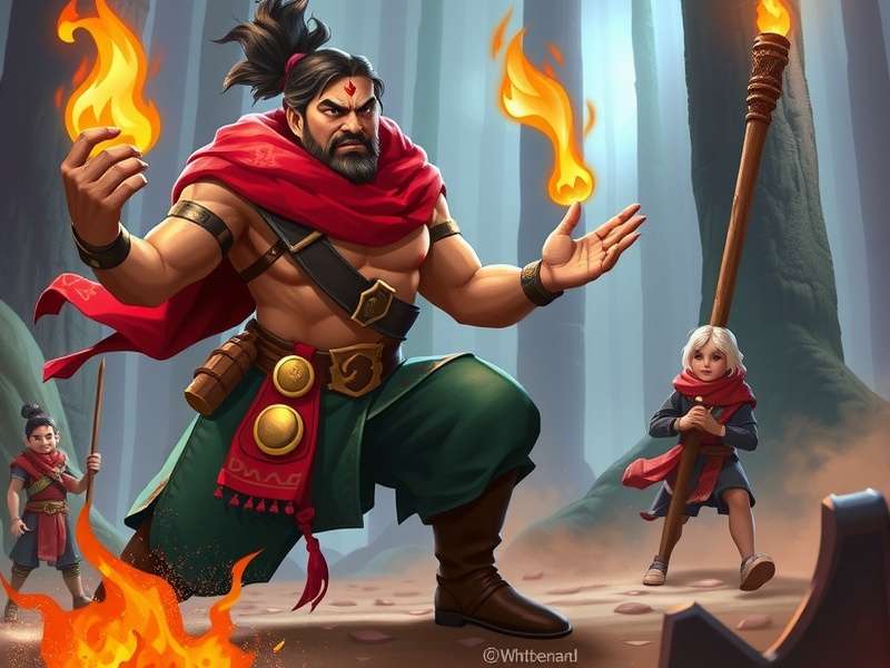 Fire Adventure Masters Game Cover Art